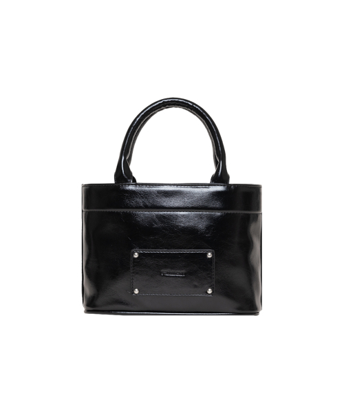RAIMENT(レイメント)の「Stud Patch Macaroon Bag_Black(トートバッグ・レディース・その他・FREE)」の4枚目の写真