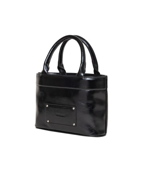 RAIMENT(レイメント)の「Stud Patch Macaroon Bag_Black(トートバッグ・レディース・その他・FREE)」の5枚目の写真