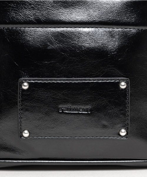 RAIMENT(レイメント)の「Stud Patch Macaroon Bag_Black(トートバッグ・レディース・その他・FREE)」の7枚目の写真