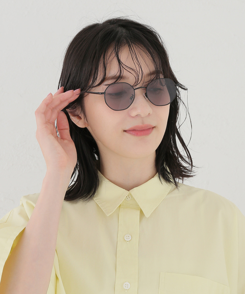 NOEYEDIA(ノーアイディア)の「【NOEYEDIA/ノーアイディア】NE-425 :サングラス(サングラス・メンズ・ブラック/ライトグレー・FREE)」の8枚目の写真