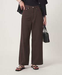 ［size SHORT/TALLあり］ワイド デニム パンツ