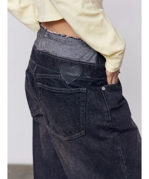 EMODA(エモダ)の「フォールドベルトルーズジーンズ(デニムパンツ・レディース・ブラウン/ブラック/ブルー・SMALL/MEDIUM)」の20枚目の写真