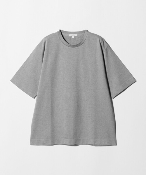 A DAY IN THE LIFE UNITED ARROWS(アデイインザライフユナイテッドアローズ)の「シルケット ツイルジャージー リラックス カットソー<A DAY IN THE LIFE>(Tシャツ/カットソー・メンズ・モカ/グレー系/ホワイト・L/M)」の1枚目の写真