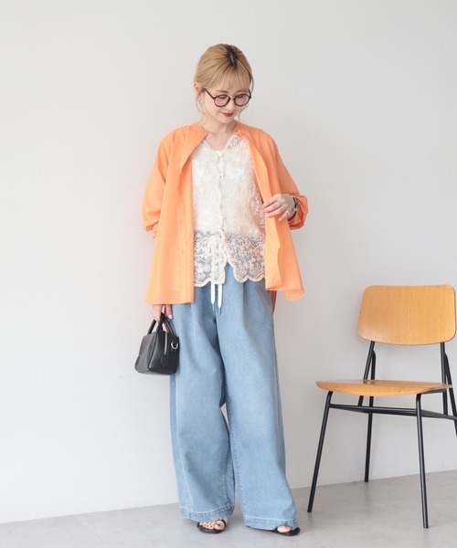 チュールコード刺繍ベスト（ベスト）｜AMERICAN HOLIC（アメリカン