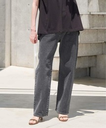 《4サイズ展開/追加》LE DENIM ストレートデニムパンツ