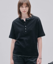 イニシャル入りボーダーチュニック（Tシャツ/カットソー）｜BEARDSLEY