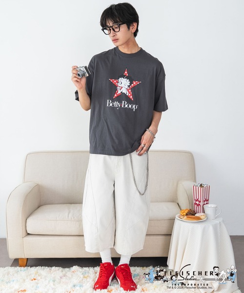 BETTY BOOP(ベティ・ブープ)の「WEGO/キャラクターズグラフィックT4(Tシャツ/カットソー・レディース・その他1・LARGE/MEDIUM/SMALL)」の5枚目の写真