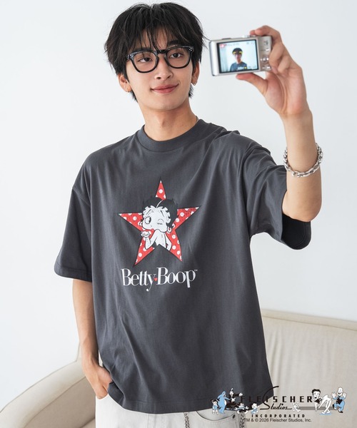 BETTY BOOP(ベティ・ブープ)の「WEGO/キャラクターズグラフィックT4(Tシャツ/カットソー・レディース・その他1・LARGE/MEDIUM/SMALL)」の8枚目の写真