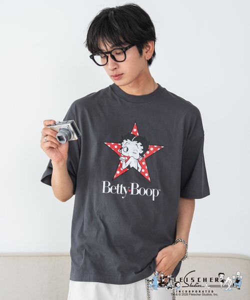BETTY BOOP(ベティ・ブープ)の「WEGO/キャラクターズグラフィックT4(Tシャツ/カットソー・レディース・その他1・LARGE/MEDIUM/SMALL)」の9枚目の写真