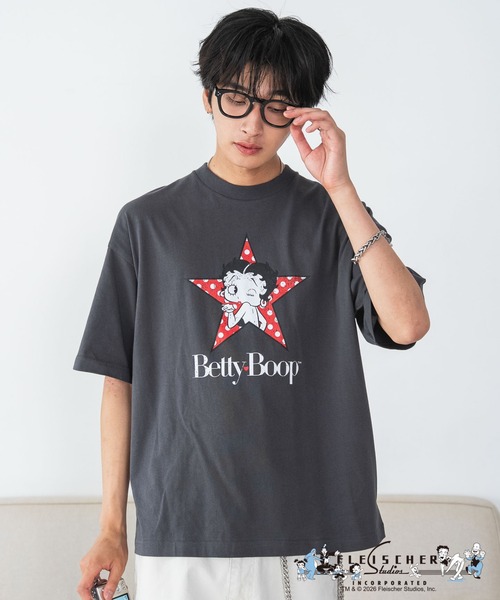BETTY BOOP(ベティ・ブープ)の「WEGO/キャラクターズグラフィックT4(Tシャツ/カットソー・レディース・その他1・LARGE/MEDIUM/SMALL)」の10枚目の写真