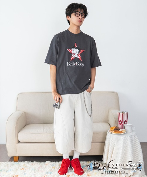 BETTY BOOP(ベティ・ブープ)の「WEGO/キャラクターズグラフィックT4(Tシャツ/カットソー・レディース・その他1・LARGE/MEDIUM/SMALL)」の12枚目の写真
