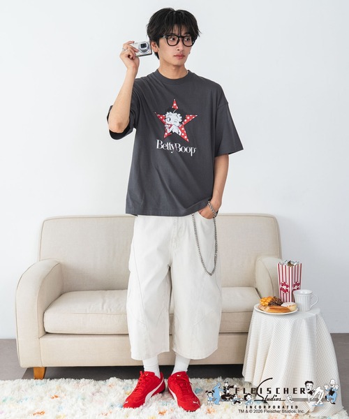 BETTY BOOP(ベティ・ブープ)の「WEGO/キャラクターズグラフィックT4(Tシャツ/カットソー・レディース・その他1・LARGE/MEDIUM/SMALL)」の13枚目の写真