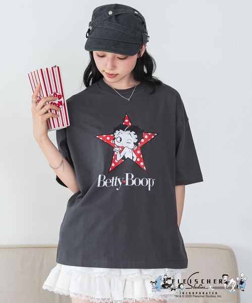 BETTY BOOP(ベティ・ブープ)の「WEGO/キャラクターズグラフィックT4(Tシャツ/カットソー・レディース・その他1・LARGE/MEDIUM/SMALL)」の15枚目の写真