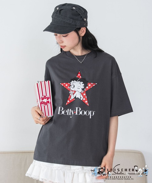 BETTY BOOP(ベティ・ブープ)の「WEGO/キャラクターズグラフィックT4(Tシャツ/カットソー・レディース・その他1・LARGE/MEDIUM/SMALL)」の16枚目の写真