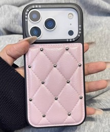 キルティングミラーDDチャームiPhoneケース（スマホケース/カバー