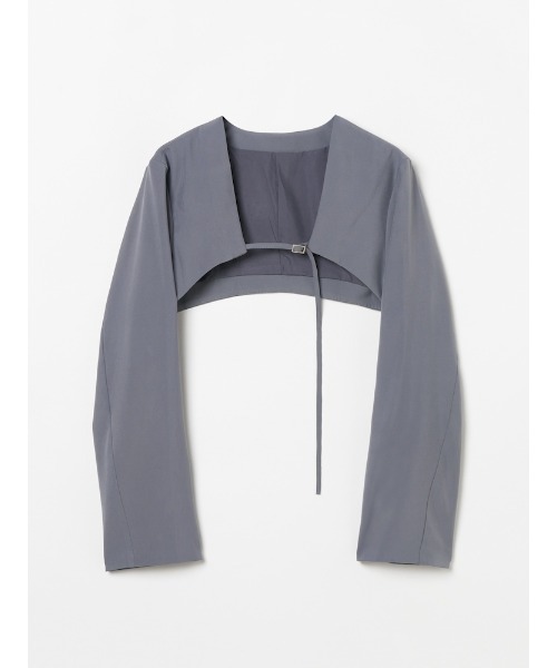 sahara（サハラ）の「Cropped Bolero Jacket（その他アウター・レディース・ブラック/グレー・FREE）」の21枚目の写真