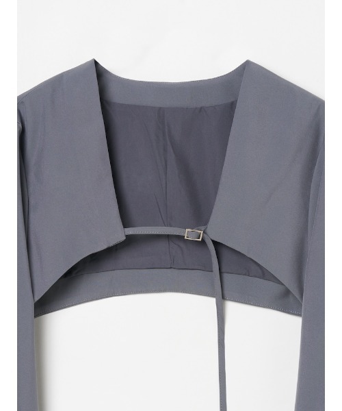 sahara（サハラ）の「Cropped Bolero Jacket（その他アウター・レディース・ブラック/グレー・FREE）」の22枚目の写真