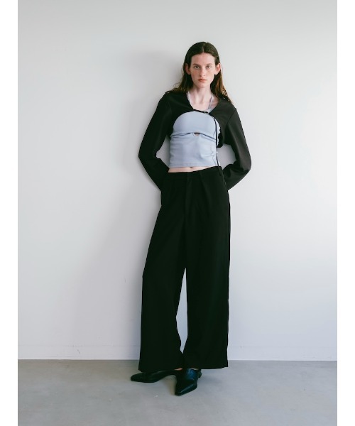 sahara（サハラ）の「Cropped Bolero Jacket（その他アウター・レディース・ブラック/グレー・FREE）」の16枚目の写真