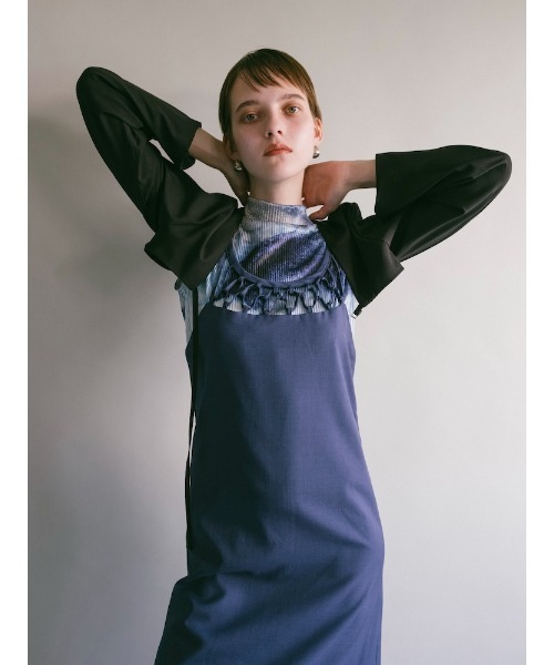sahara（サハラ）の「Cropped Bolero Jacket（その他アウター・レディース・ブラック/グレー・FREE）」の10枚目の写真