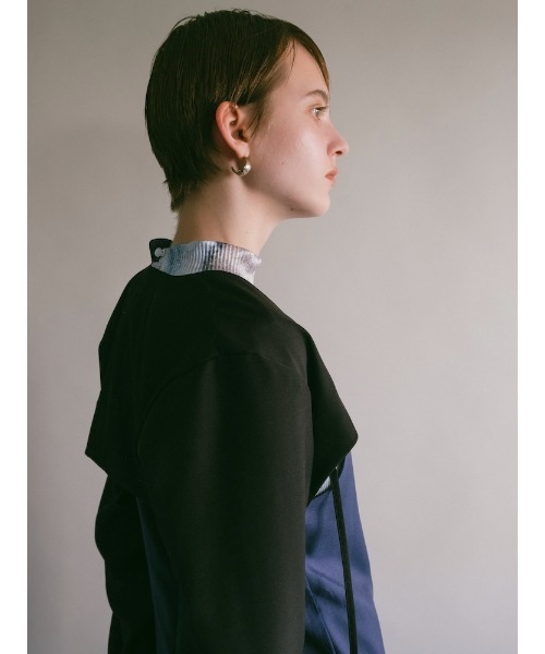 sahara（サハラ）の「Cropped Bolero Jacket（その他アウター・レディース・ブラック/グレー・FREE）」の15枚目の写真