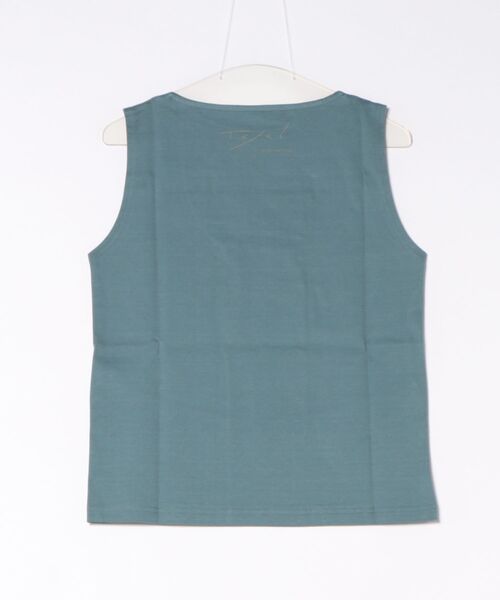tejas(テジャス)の「【ラミヤ タンクトップ】ヨガ スポーツ タウン こだわり素材 / tejas(テジャス)(タンクトップ・レディース・ブルーグレー/スモークピンク・FREE)」の3枚目の写真