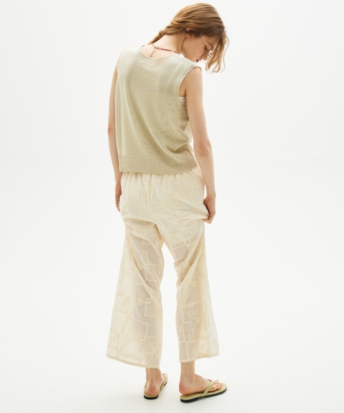 full/fill.(フルフィル)の「sleeve less skipper knit / スリーブレススキッパーニット(ニット/セーター・レディース・ネイビー/アイボリー・FREE)」の16枚目の写真