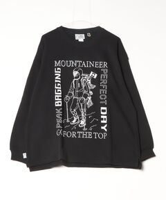 10.3oz MOUNTAINEER刺繍スウェットビッグTEE