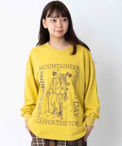 10.3oz MOUNTAINEER刺繍スウェットビッグTEE | ジムマスター（gym