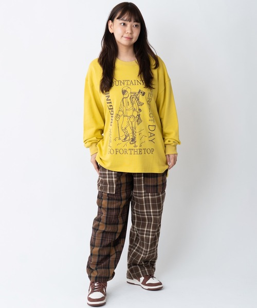 10.3oz MOUNTAINEER刺繍スウェットビッグTEE | ジムマスター（gym