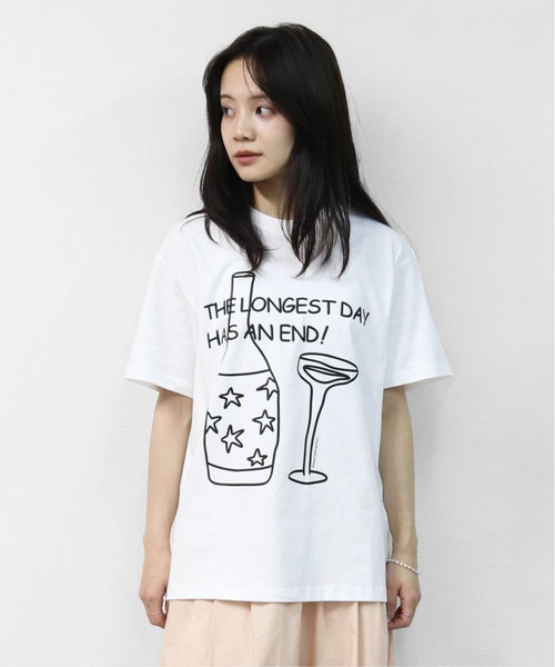 THE CELL.(ザセルドット)の「リラックスシルエット ロゴT 4 RELAXED SILHOUETTE LOGO T-SHIRT 4(Tシャツ/カットソー・レディース・ブラック/オフホワイト・FREE)」の2枚目の写真