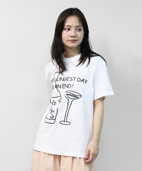 THE CELL.(ザセルドット)の「リラックスシルエット ロゴT 4 RELAXED SILHOUETTE LOGO T-SHIRT 4(Tシャツ/カットソー・レディース・ブラック/オフホワイト・FREE)」の3枚目の写真