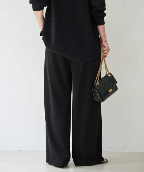 Deuxieme Classe（ドゥーズィエムクラス）の「*追加 Effortless パンツ（その他パンツ・レディース・ブラック/ネイビー・38/36/34）」の18枚目の写真