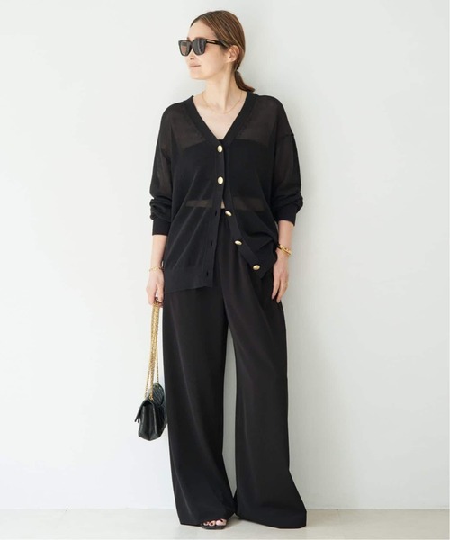 Deuxieme Classe（ドゥーズィエムクラス）の「*追加 Effortless パンツ（その他パンツ・レディース・ブラック/ネイビー・38/36/34）」の19枚目の写真