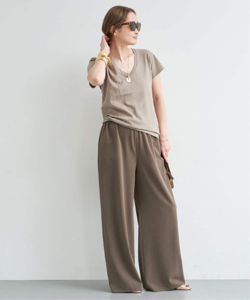 Deuxieme Classe(ドゥーズィエムクラス)の「*追加 Effortless パンツ(その他パンツ・レディース・ブラック/ネイビー・38/36/34)」の11枚目の写真
