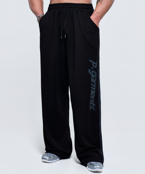 PHYSICAL GARMENTS（フィジカルガーメンツ）の「P2641 アスレチックメッシュワイドパンツ [ブラック]（その他パンツ・メンズ・ブラック・MEDIUM/LARGE/X-LARGE/XX-LARGE）」の9枚目の写真
