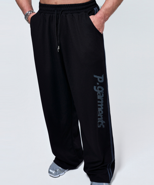 PHYSICAL GARMENTS（フィジカルガーメンツ）の「P2641 アスレチックメッシュワイドパンツ [ブラック]（その他パンツ・メンズ・ブラック・MEDIUM/LARGE/X-LARGE/XX-LARGE）」の11枚目の写真
