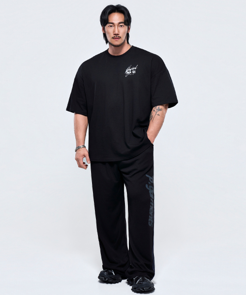 PHYSICAL GARMENTS（フィジカルガーメンツ）の「P2641 アスレチックメッシュワイドパンツ [ブラック]（その他パンツ・メンズ・ブラック・MEDIUM/LARGE/X-LARGE/XX-LARGE）」の12枚目の写真