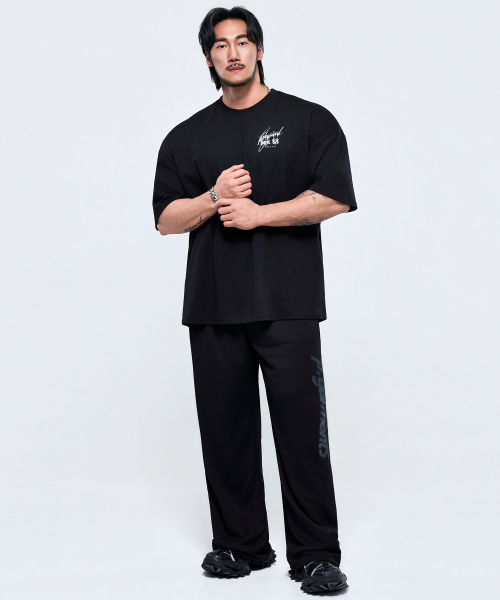 PHYSICAL GARMENTS（フィジカルガーメンツ）の「P2641 アスレチックメッシュワイドパンツ [ブラック]（その他パンツ・メンズ・ブラック・MEDIUM/LARGE/X-LARGE/XX-LARGE）」の13枚目の写真