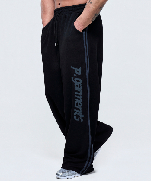 PHYSICAL GARMENTS（フィジカルガーメンツ）の「P2641 アスレチックメッシュワイドパンツ [ブラック]（その他パンツ・メンズ・ブラック・MEDIUM/LARGE/X-LARGE/XX-LARGE）」の14枚目の写真
