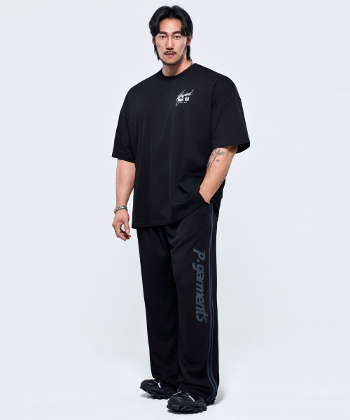 PHYSICAL GARMENTS（フィジカルガーメンツ）の「P2641 アスレチックメッシュワイドパンツ [ブラック]（その他パンツ・メンズ・ブラック・MEDIUM/LARGE/X-LARGE/XX-LARGE）」の16枚目の写真