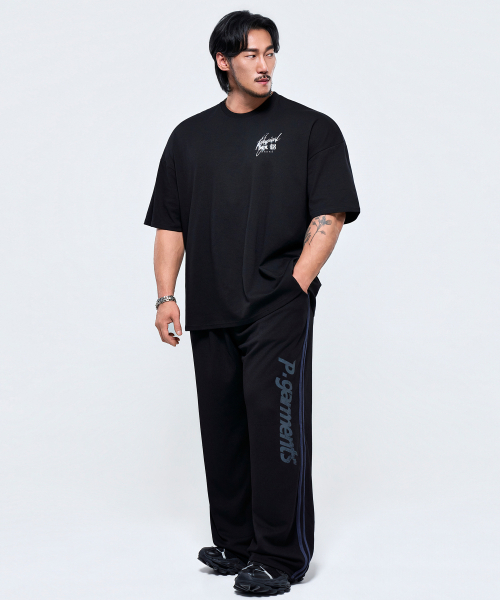 PHYSICAL GARMENTS（フィジカルガーメンツ）の「P2641 アスレチックメッシュワイドパンツ [ブラック]（その他パンツ・メンズ・ブラック・MEDIUM/LARGE/X-LARGE/XX-LARGE）」の17枚目の写真