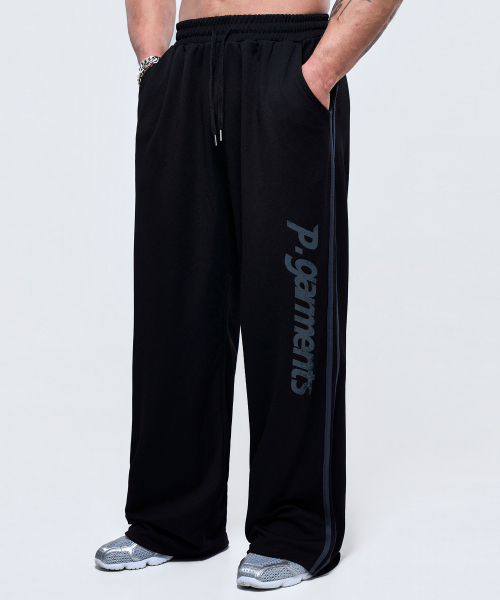 PHYSICAL GARMENTS（フィジカルガーメンツ）の「P2641 アスレチックメッシュワイドパンツ [ブラック]（その他パンツ・メンズ・ブラック・MEDIUM/LARGE/X-LARGE/XX-LARGE）」の19枚目の写真