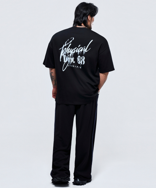PHYSICAL GARMENTS（フィジカルガーメンツ）の「P2641 アスレチックメッシュワイドパンツ [ブラック]（その他パンツ・メンズ・ブラック・MEDIUM/LARGE/X-LARGE/XX-LARGE）」の6枚目の写真
