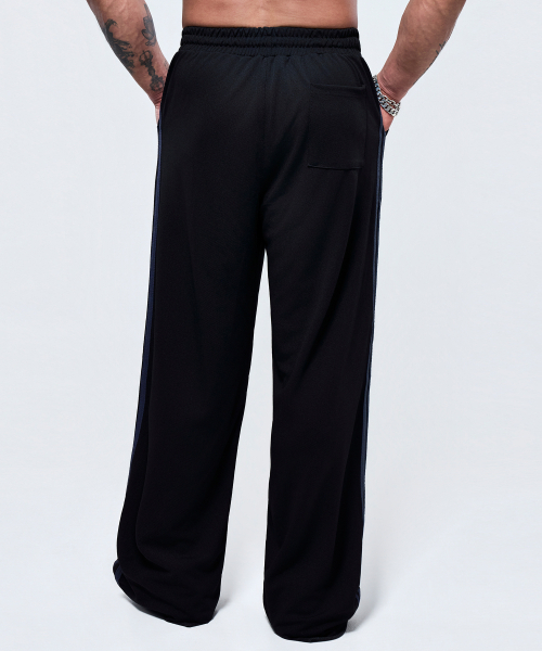 PHYSICAL GARMENTS（フィジカルガーメンツ）の「P2641 アスレチックメッシュワイドパンツ [ブラック]（その他パンツ・メンズ・ブラック・MEDIUM/LARGE/X-LARGE/XX-LARGE）」の8枚目の写真