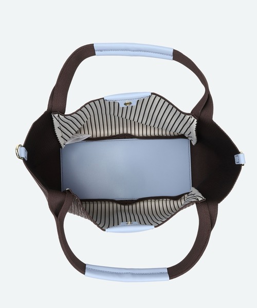 q bag paris(キューバッグパリ)の「tricote colonnette トリコット コロネット 2way トートバッグ ショルダーバッグ ニット(トートバッグ・レディース・ブラウン系その他/ブラック系その他/ベージュ系その他/アイボリー/テラコッタ/ブラック/ブラウン/ブラウン系その他2/ベージュ系その他2/ライトグレー/ブラック系その他2・FREE)」の14枚目の写真