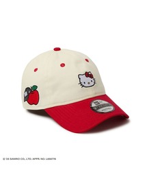 NEW ERA（ニューエラ）の「ニューエラ【NEW ERA】- サンリオ ハローキティ キャップ【9Twenty KITTY APPLE NECAP SP CHROME/RED 14432202】（キャップ）」