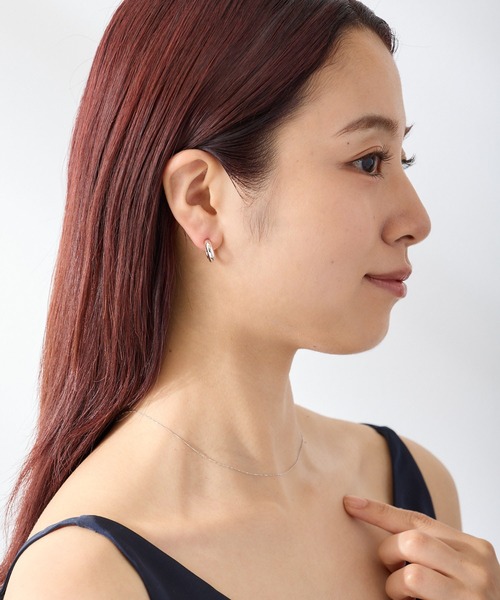 CALIN　STANDARD（カリンスタンダード）の「◆金属アレルギー対応◆◆made in japan◆　【高品質ポスト】【純金・純銀厚メッキ】プレーン　ジルコニアセラミックポストピアス（ピアス（両耳用）・レディース・ピンクゴールド/シルバー/ゴールド・FREE）」の19枚目の写真