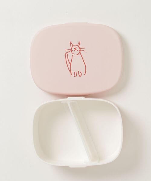 COMMON WARE(コモンウェアー)の「EC:DOODLE LINCH BOX MINI ドゥードゥル ランチボックスミニ400ml(お弁当箱・レディース・ライトグリーン/ベビーピンク/ライトグレー/グレイッシュベージュ・FREE)」の14枚目の写真