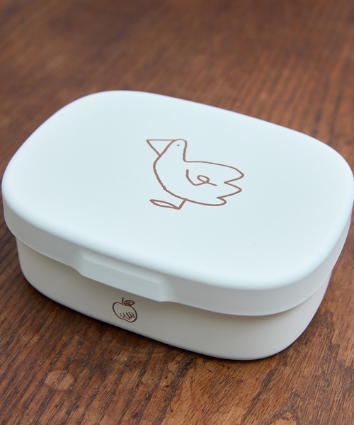 COMMON WARE(コモンウェアー)の「EC:DOODLE LINCH BOX MINI ドゥードゥル ランチボックスミニ400ml(お弁当箱・レディース・ライトグリーン/ベビーピンク/ライトグレー/グレイッシュベージュ・FREE)」の21枚目の写真