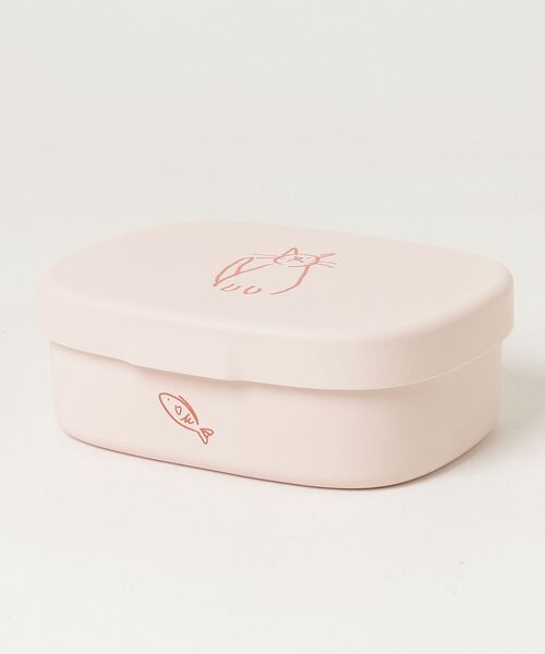 COMMON WARE(コモンウェアー)の「EC:DOODLE LINCH BOX MINI ドゥードゥル ランチボックスミニ400ml(お弁当箱・レディース・ライトグリーン/ベビーピンク/ライトグレー/グレイッシュベージュ・FREE)」の13枚目の写真